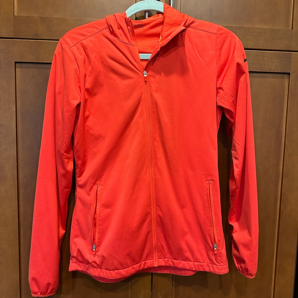 Nike Golf Women's Zip up Hooded Jacket - Bright Red